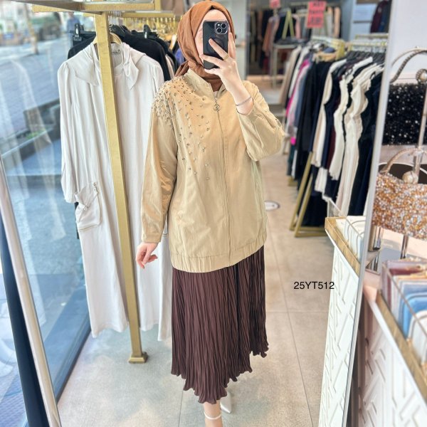 Armine Trend 25YT512 Taşlı Ceket - Görsel 1