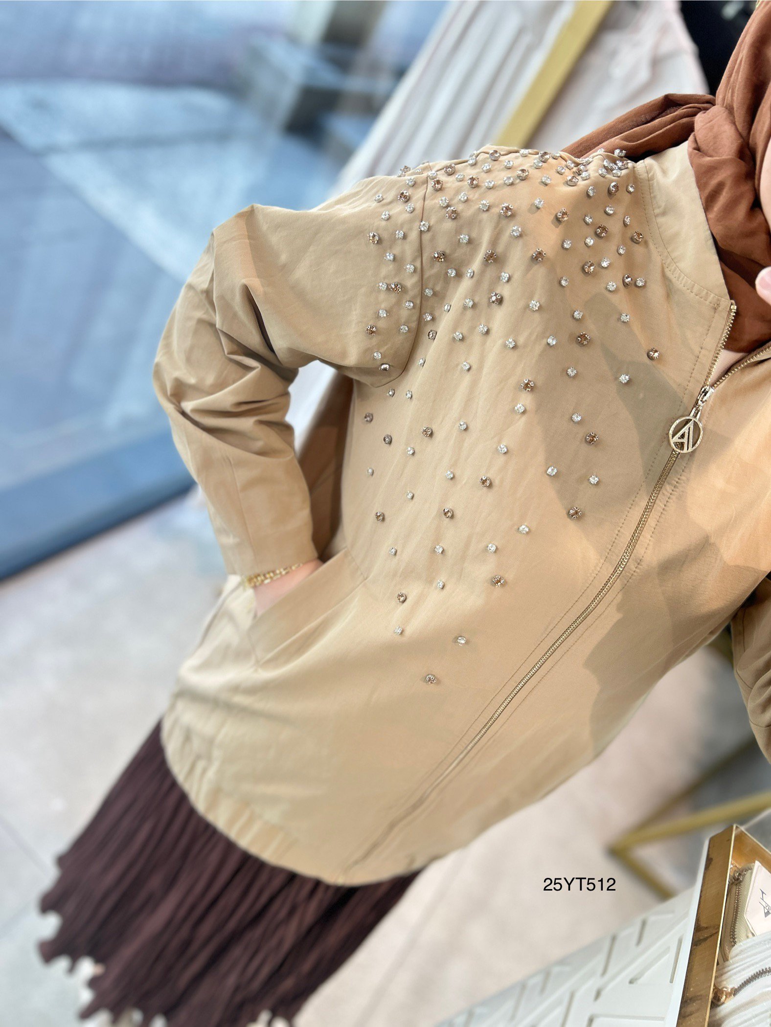 Armine Trend 25YT512 Taşlı Ceket - Görsel 2