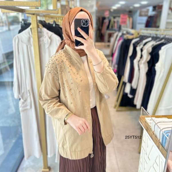 Armine Trend 25YT512 Taşlı Ceket - Görsel 6