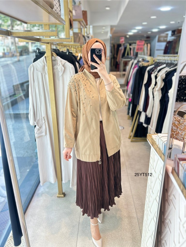 Armine Trend 25YT512 Taşlı Ceket