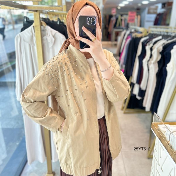 Armine Trend 25YT512 Taşlı Ceket - Görsel 5