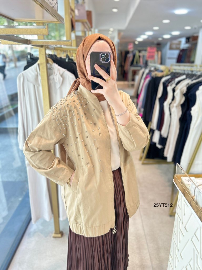 Armine Trend 25YT512 Taşlı Ceket