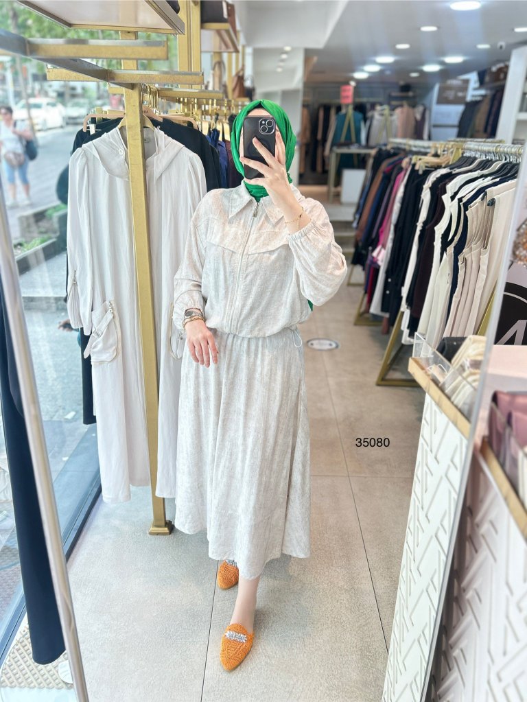 35080 Bel Büzgülü Etekli Takım