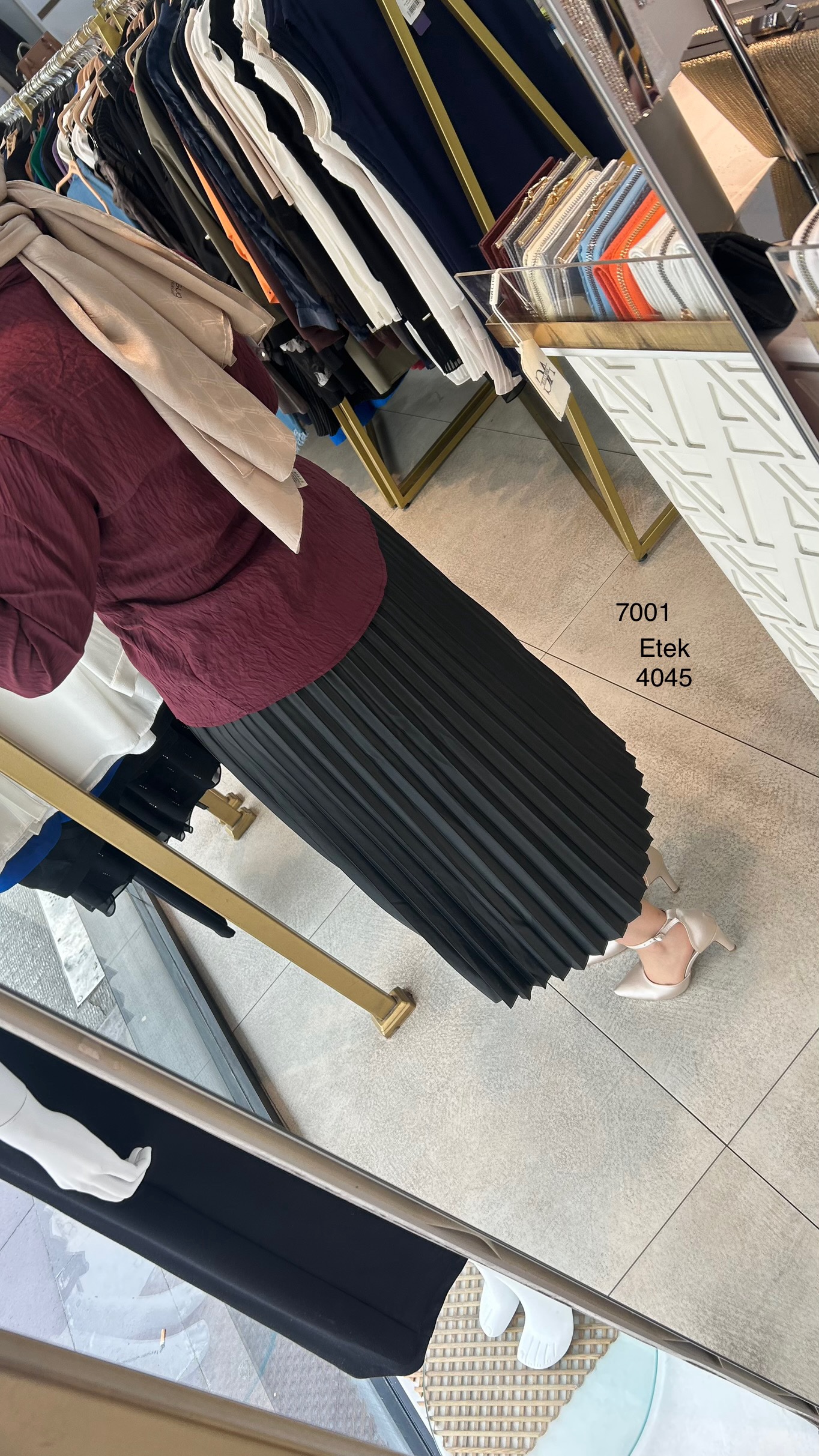 7001 Bel Detaylı Gömlek