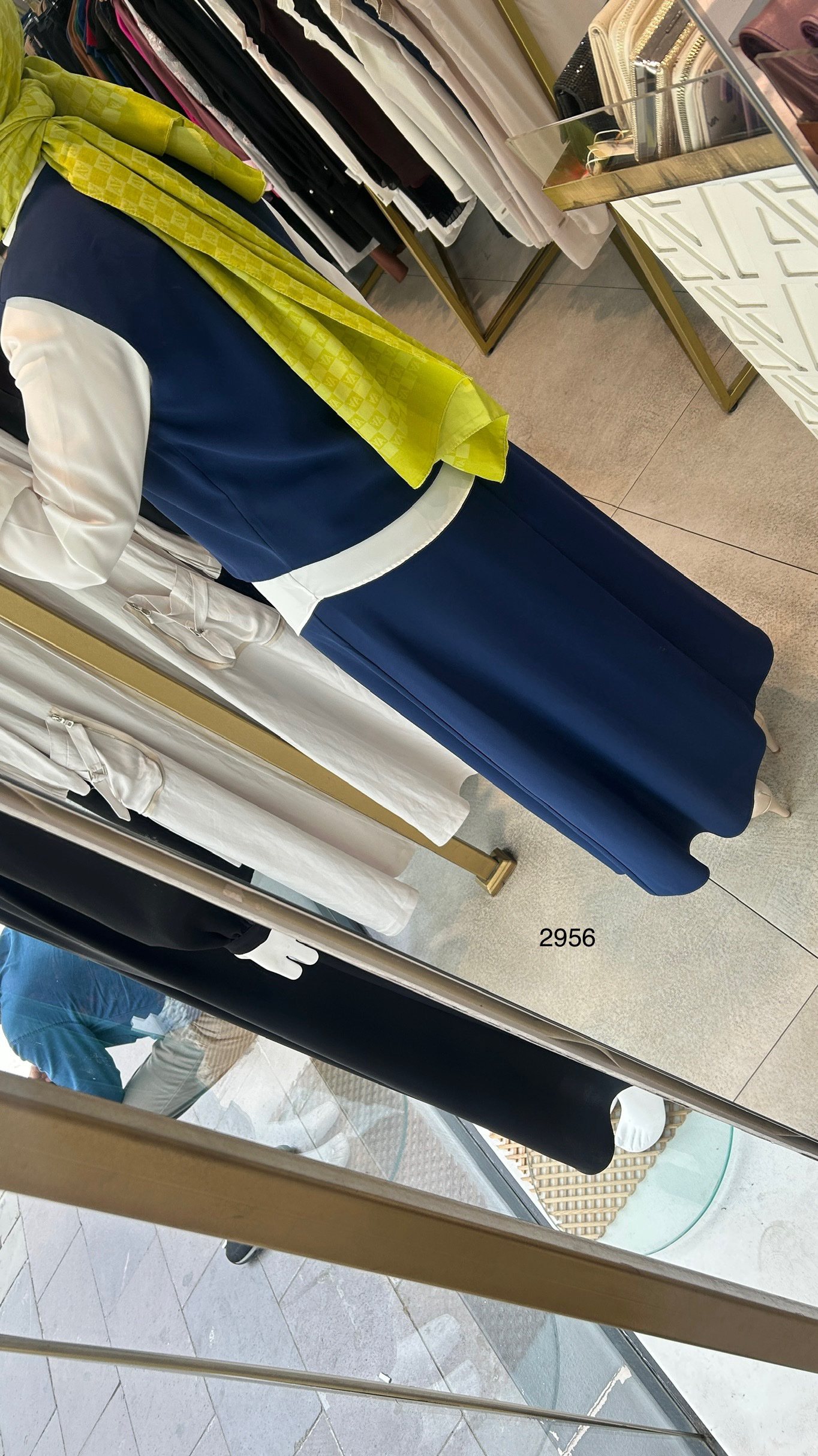 2956 YELEKLİ ÜCLÜ ETEKLİ TAKIM - Görsel 4