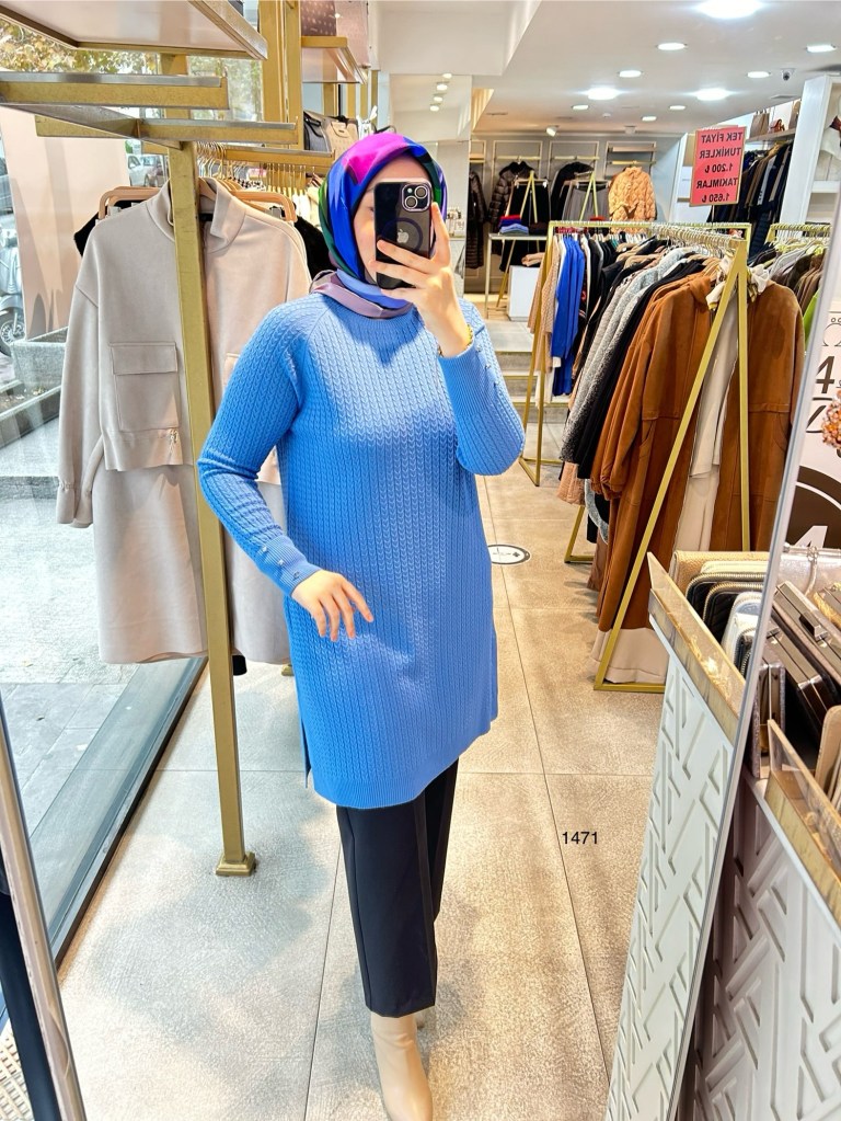 1471 Örme Triko Tunik