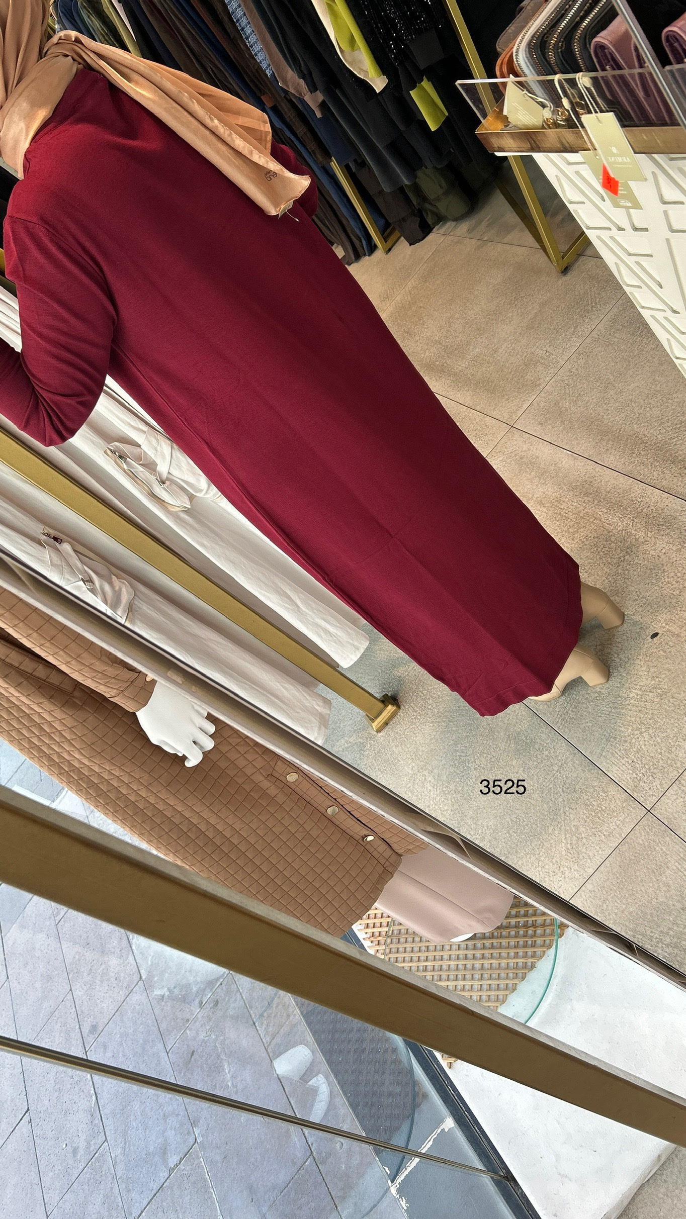 3525 Triko Elbise - Görsel 7