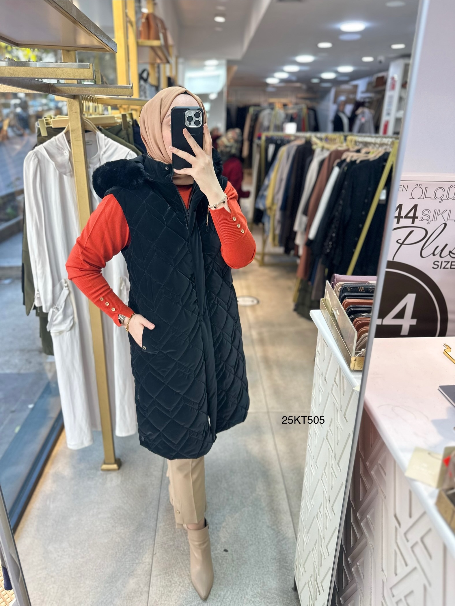 25KT505 Armine Trend Şişme Yelek - Görsel 10