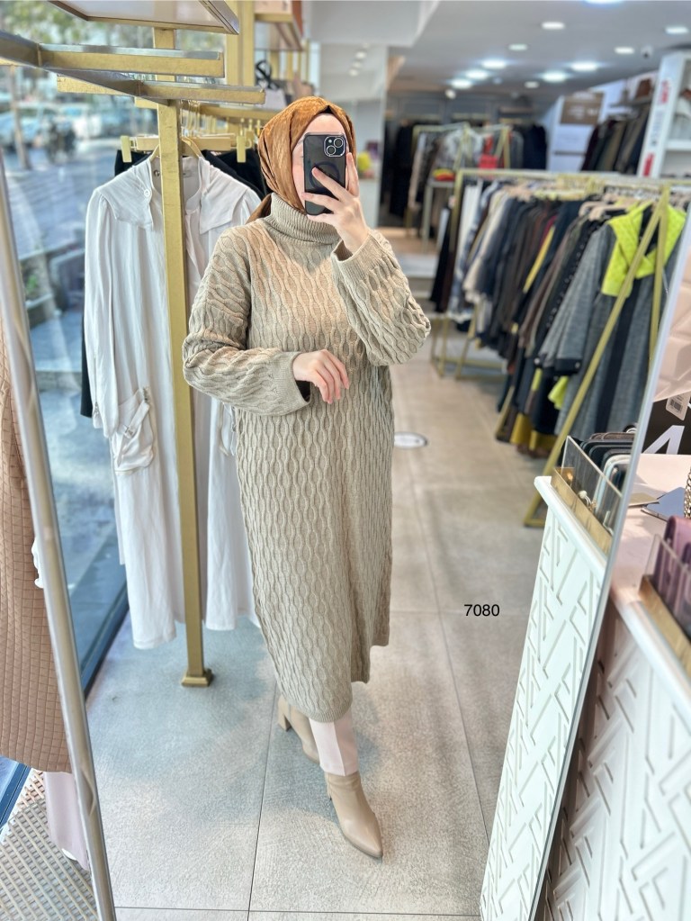 7080 Örme Triko Tunik