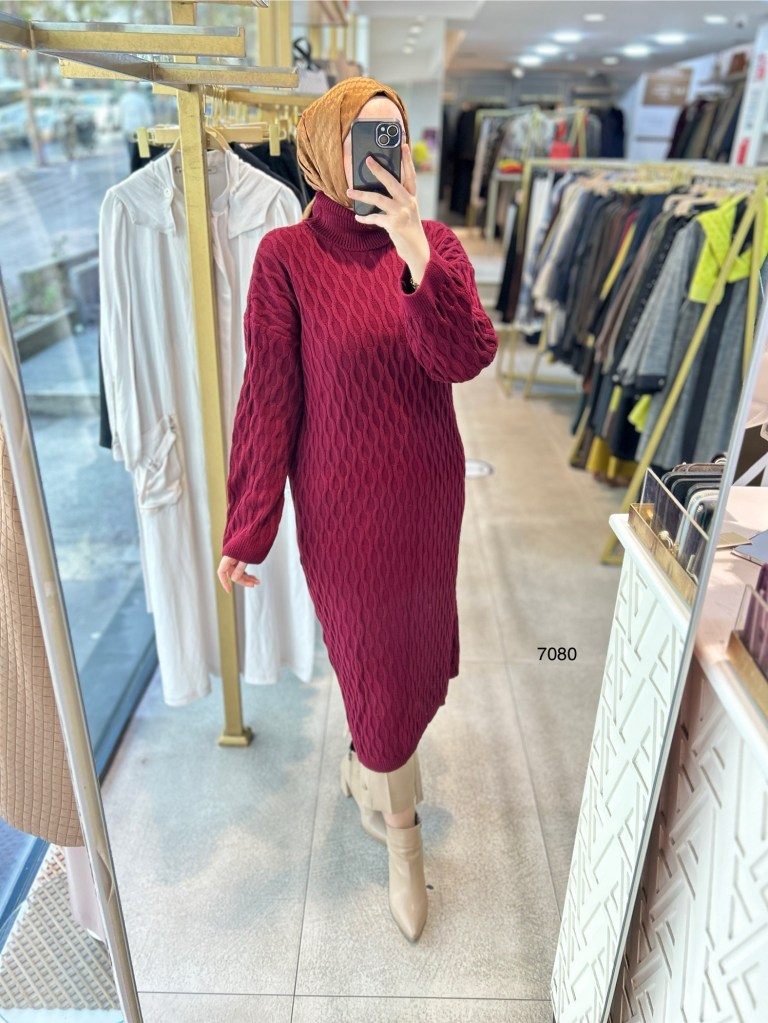 7080 Örme Triko Tunik