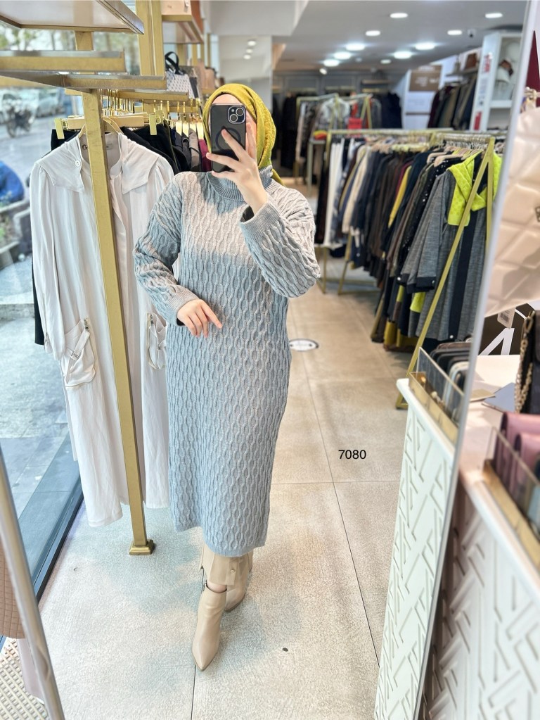 7080 Örme Triko Tunik