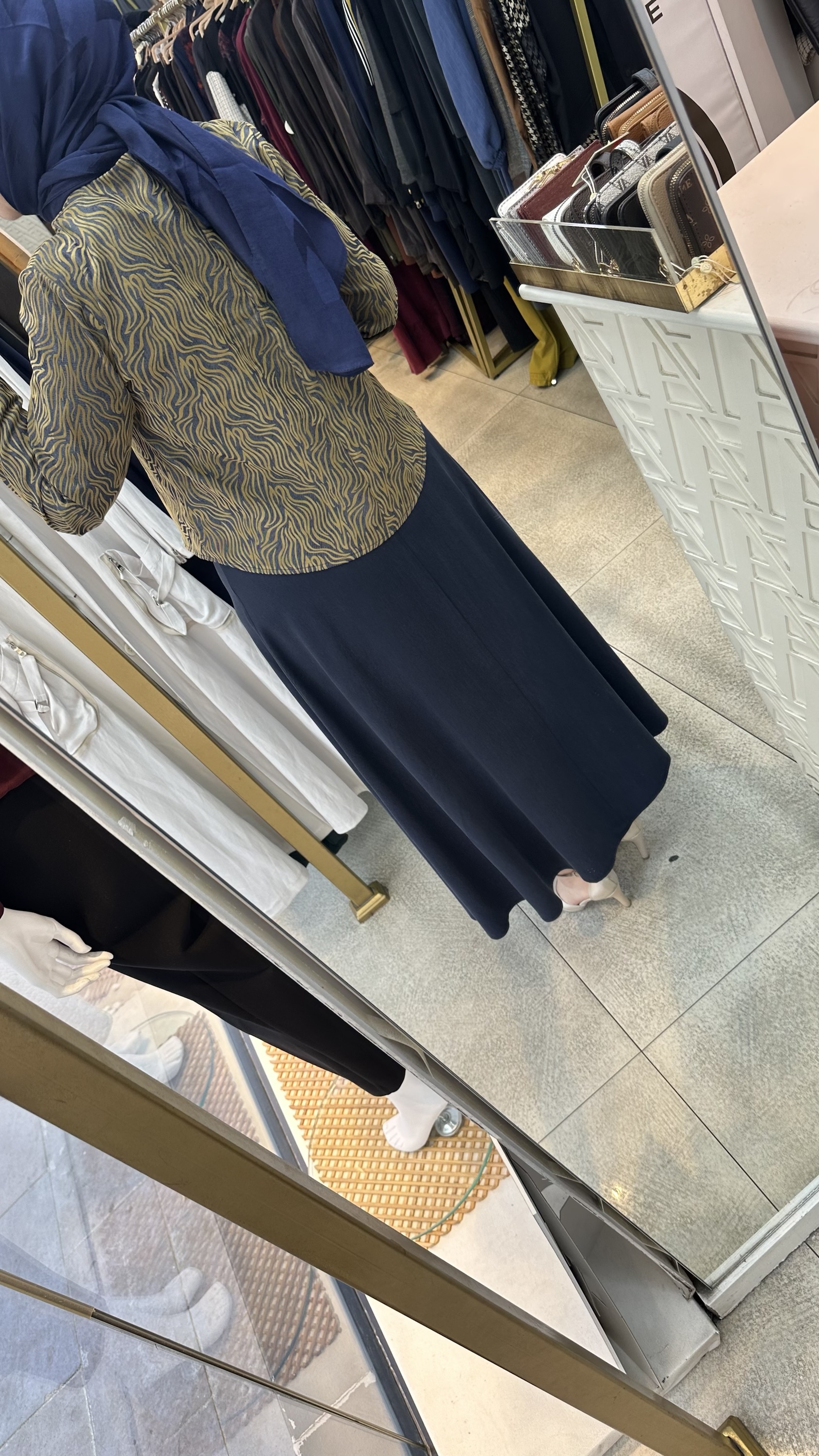 SZ8001 Selma Zaferoğlu Zebra Desen Etekli Takım - Görsel 4