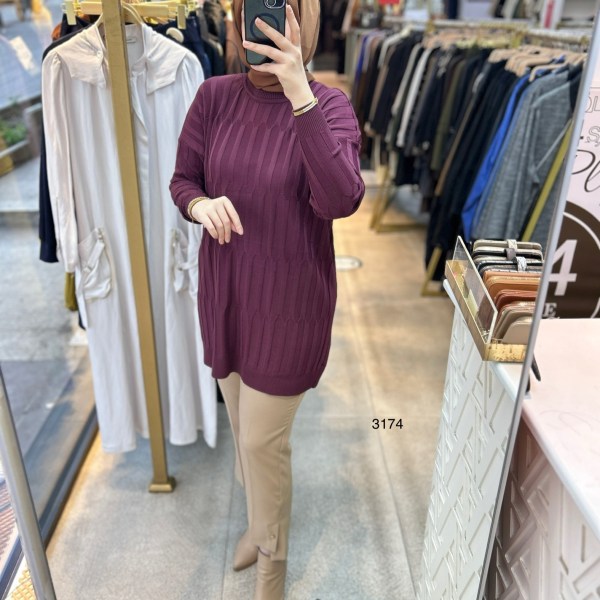 3174 Merserize Tunik - Görsel 26