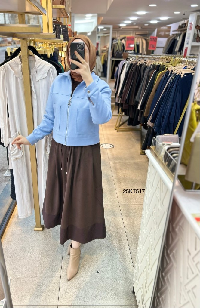 Armine Trend 25KT517 İki Cepli Kaşe Ceket