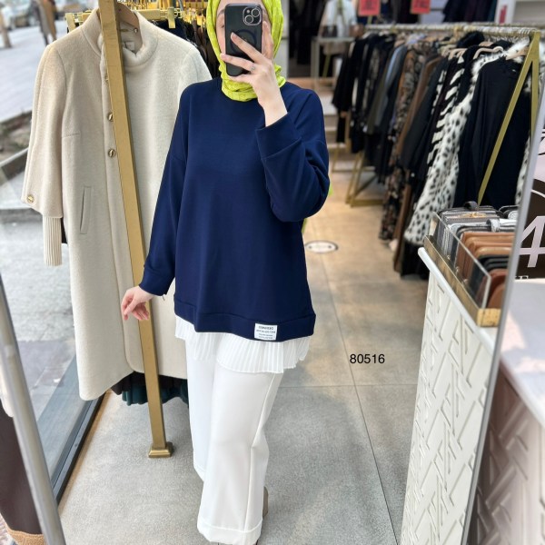 80516 Piliseli Spor Tunik - Görsel 14
