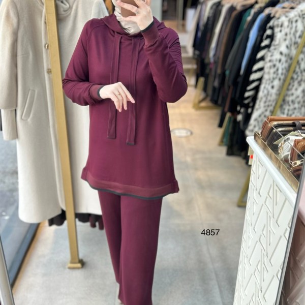 4857 Kapüşonlu Takım - Görsel 9
