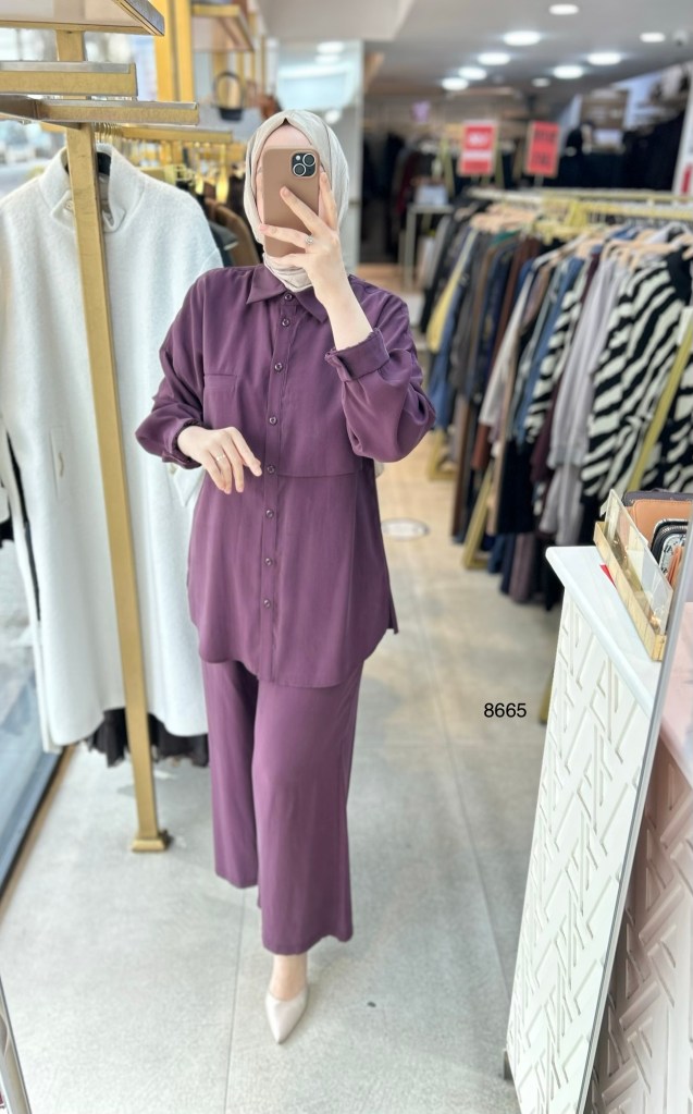 8665 Tencel Kumaş Takım