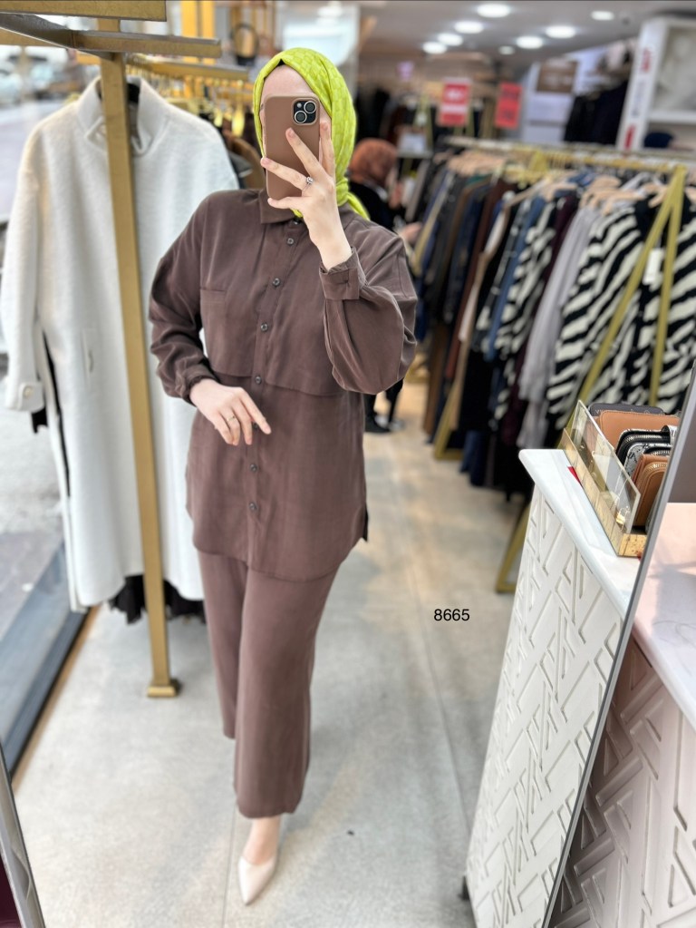 8665 Tencel Kumaş Takım