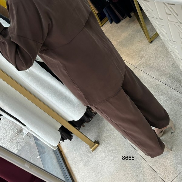 8665 Tencel Kumaş Takım - Görsel 16