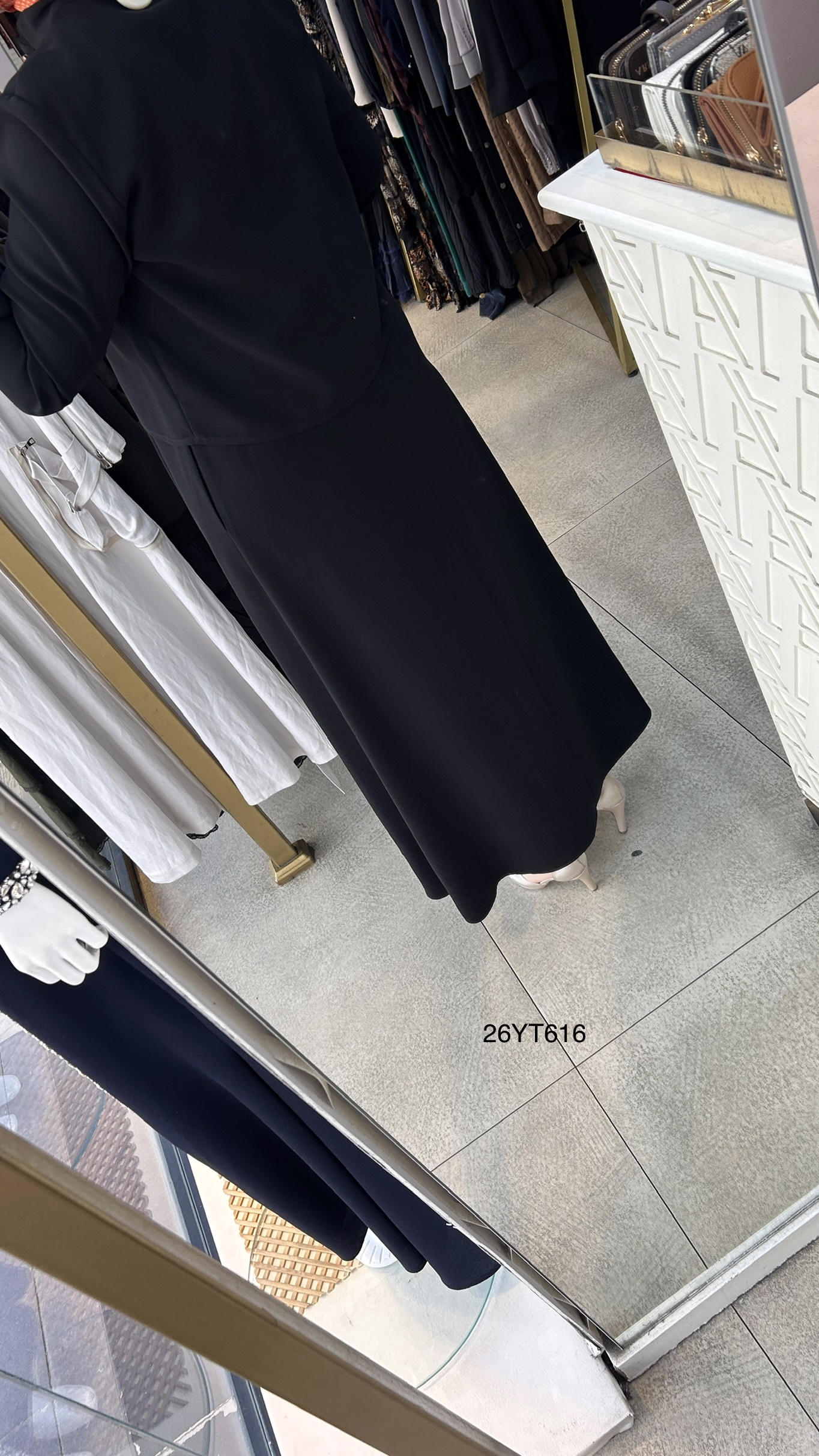 26YT616 Armine Trend İçli Dışlı Elbise - Görsel 7
