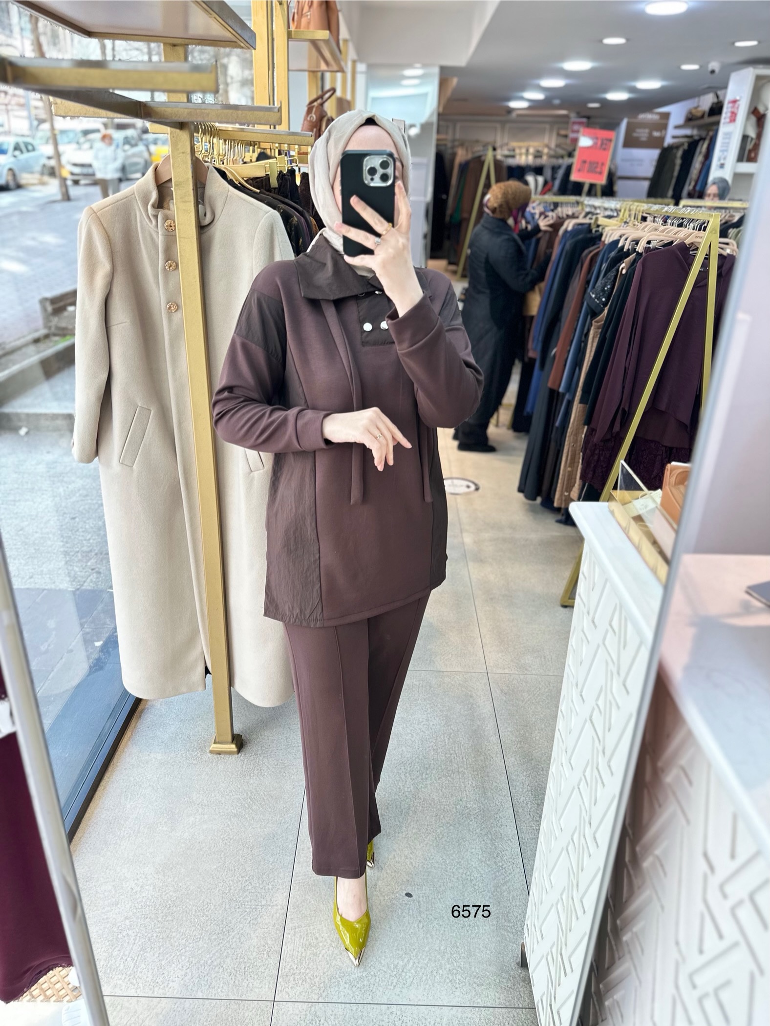 6575 Gömlek Yaka Spor Takım - Görsel 1