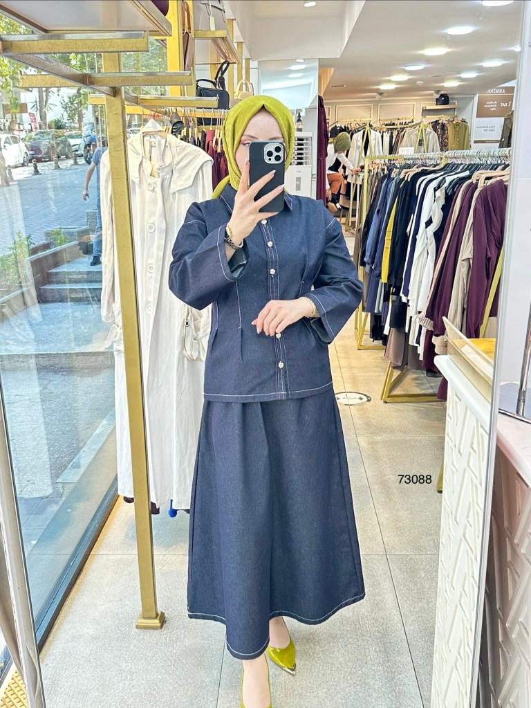 73088 Tencel Kumaş Kot Takım
