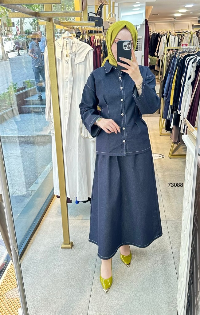 73088 Tencel Kumaş Kot Takım
