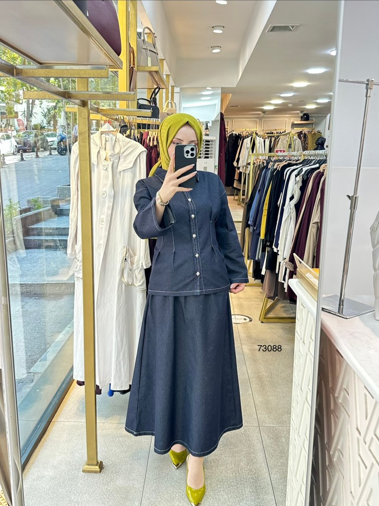 73088 Tencel Kumaş Kot Takım