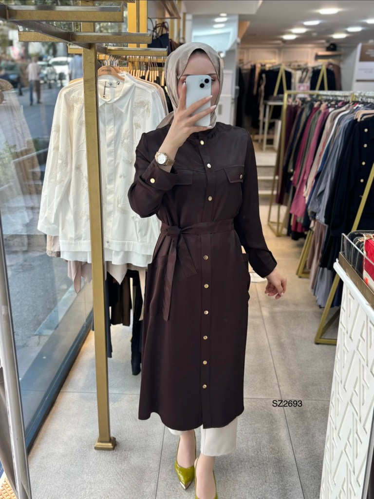 Selma Zaferoğlu SZ2693 Belden Kuşaklı Kap