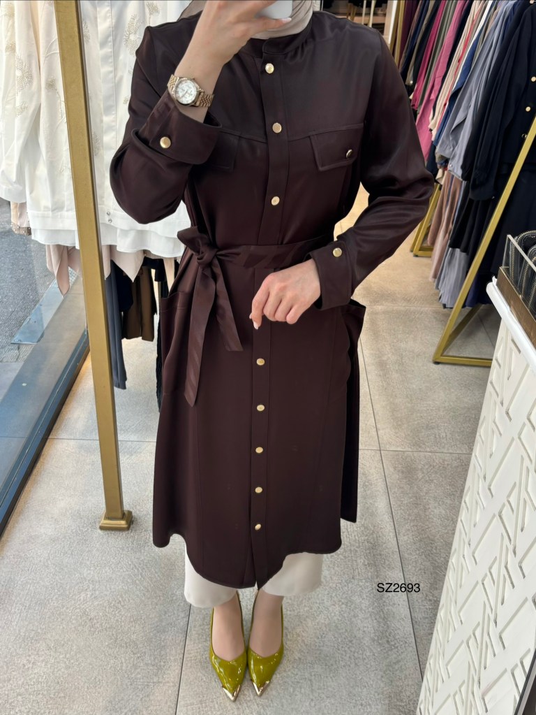 Selma Zaferoğlu SZ2693 Belden Kuşaklı Kap