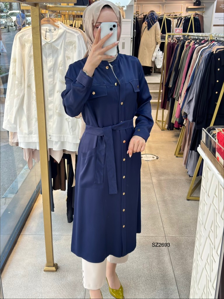 Selma Zaferoğlu SZ2693 Belden Kuşaklı Kap