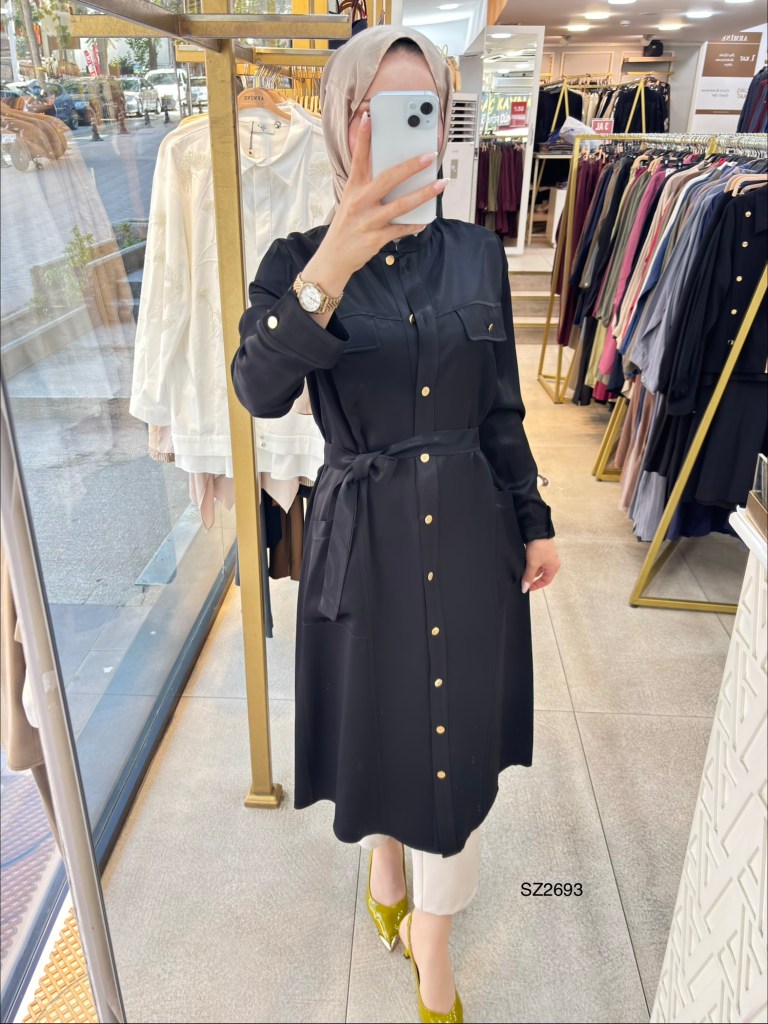Selma Zaferoğlu SZ2693 Belden Kuşaklı Kap