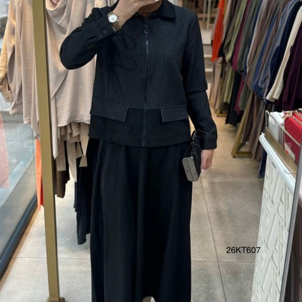 Armine Trend 26KT607 Nubuk Detaylı Takım - Görsel 8