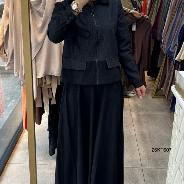 Armine Trend 26KT607 Nubuk Detaylı Takım - Görsel 7