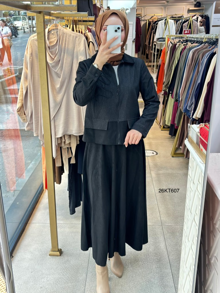 Armine Trend 26KT607 Nubuk Detaylı Takım