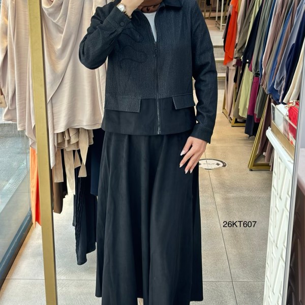 Armine Trend 26KT607 Nubuk Detaylı Takım - Görsel 13