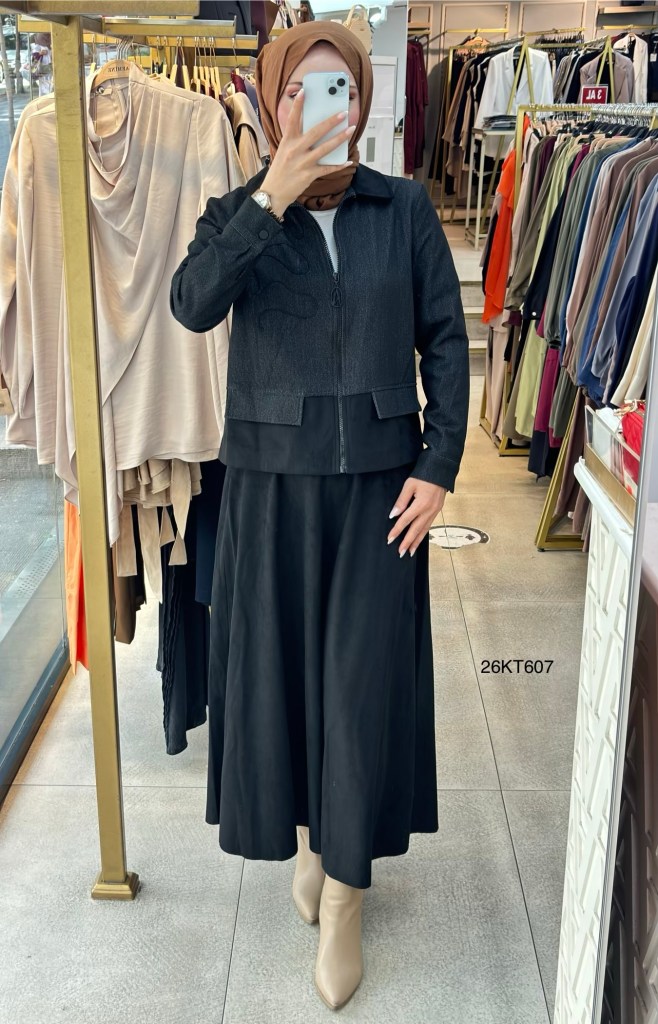 Armine Trend 26KT607 Nubuk Detaylı Takım