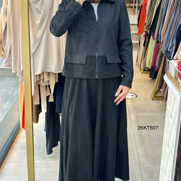 Armine Trend 26KT607 Nubuk Detaylı Takım - Görsel 6