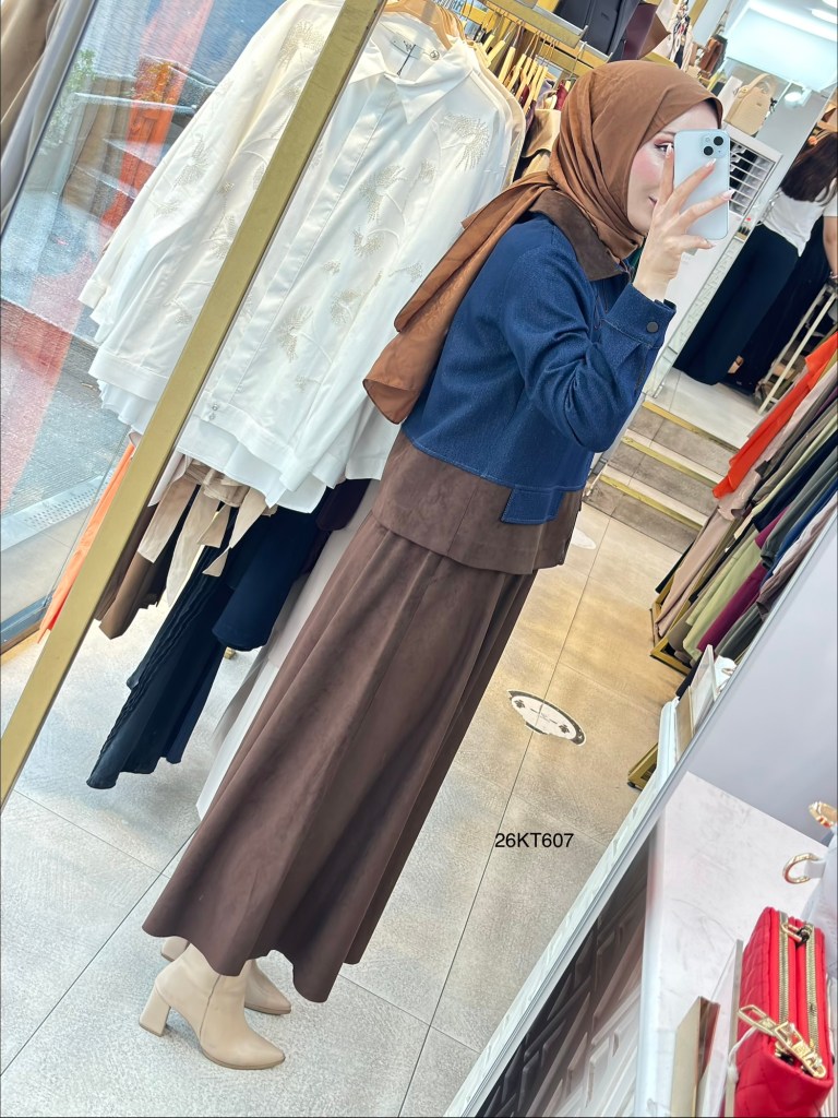 Armine Trend 26KT607 Nubuk Detaylı Takım